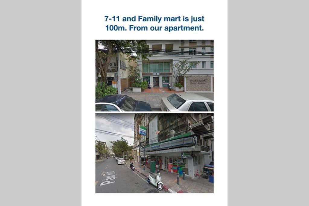 Appartamento P2 Silom Large 2Beds Full Kitchen Wifi 4-6Pax Bangkok Esterno foto